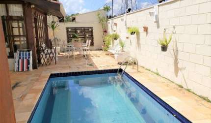 Casa em condomínio fechado com 4 quartos à venda na Rua Alfredo Ribeiro Nogueira, 280, Jardim São Carlos, Campinas, 179 m2 por R$ 1.200.000