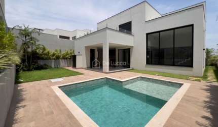 Casa em condomínio fechado com 4 quartos à venda na Rua Vicente Quercia, 39, Alphaville Dom Pedro 3, Campinas, 355 m2 por R$ 3.390.000
