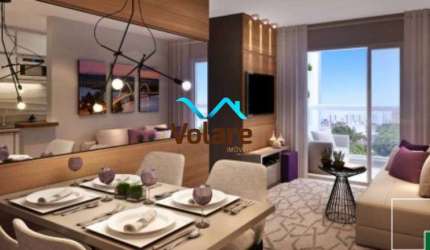 Lindo apartametno de 54m² e 2 dormitórios à venda no Jardim das Flores - Condomínio Leaf