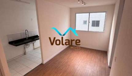 Excelente oportunidade de investimento! Apartamento com 2 quartos, 1 sala, 1 banheiro e 41m² de área - Condomínio Jade
