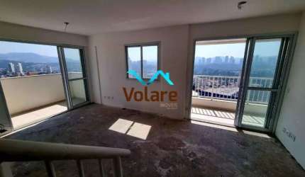 Apartamento de 1 quarto à venda na Vila Nilva, Barueri-SP: suíte, 2 banheiros, 2 vagas, 119m².