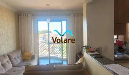 Apartamento à venda em Quitaúna, Osasco-SP: 2 quartos, 2 salas, 1 banheiro, 2 vagas de garagem, 61m² de área.