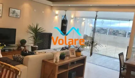 Cobertura de luxo na Cidade de São Paulo-SP, bairro Vila São Francisco: 3 quartos, 3 suítes, 3 salas, 3 vagas, 284m².