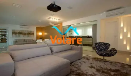 Apartamento luxuoso com 3 suítes e 3 salas em Alphaville - Barueri/SP, 212m², 5 banheiros e 3 vagas de garagem!