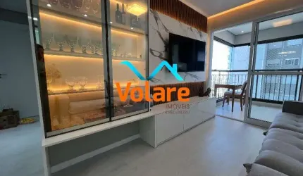 Apartamento à venda no Centro de Osasco-SP: 2 quartos, 2 suítes, 2 salas, 3 banheiros, 1 vaga de garagem, 72m² de área (PL).