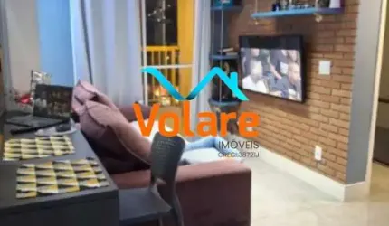 Apartamento à venda na Vila Osasco, Osasco-SP: 2 quartos, 1 suíte, 2 salas, 2 banheiros, 1 vaga de garagem, 56m² de área.