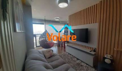 Apartamento à venda em Osasco-SP, bairro Continental: 3 quartos, suíte, 2 salas, 2 banheiros, 2 vagas - 78m².