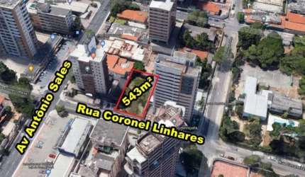 VERAS VENDE TERRENO 543m² NO DIONÍSIO TORRES