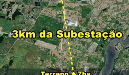 VERAS ALUGA TERRENO 66.000 m² EM AQUIRAZ