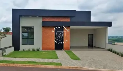Casa em condomínio fechado com 3 quartos à venda na Rua Gustavo de Souza Oliveira, Reserva San Pedro, Ribeirão Preto, 265 m2 por R$ 830.000