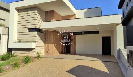 Casa em condomínio fechado com 3 quartos à venda na Avenida Oscar Niemeyer, Loteamento Terras de Florença, Ribeirão Preto, 336 m2 por R$ 1.500.000