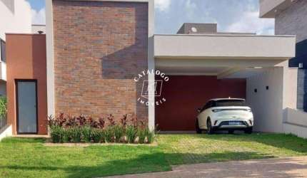 Casa em condomínio fechado com 3 quartos à venda na Rua Eugenio Del Lama Netto, Jardim Cybelli, Ribeirão Preto, 268 m2 por R$ 1.220.000