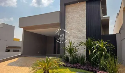 Casa em condomínio fechado com 3 quartos à venda na Rua Padre Mario José Filho, Bonfim Paulista, Ribeirão Preto, 250 m2 por R$ 1.290.000