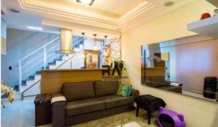 Cobertura com 2 dormitórios à venda, 91 m² por R$ 470.000 - Jardim Ipanema - Santo André/SP