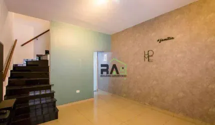 Sobrado com 2 dormitórios à venda, 126 m² por R$ 467.000 - Vila Vitória - Santo André/SP