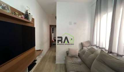 Apartamento com 2 dormitórios à venda, 56 m² por R$ 350.000 - Vila Gilda - Santo André/SP