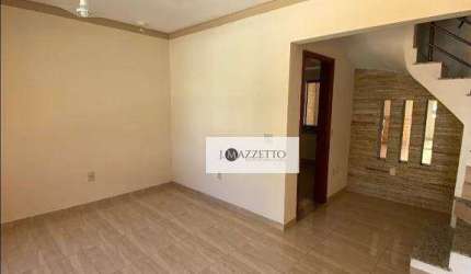 Sobrado com 3 dormitórios para alugar, 103 m² por R$ 5.002,23/mês - Portal das Acácias - Indaiatuba/SP
