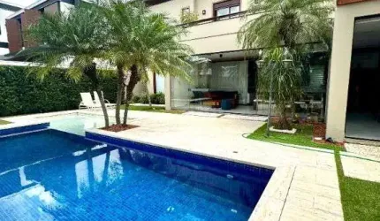 Sobrado com 4 dormitórios para alugar, 483 m² por R$ 31.610,00/mês - Jardim Maison Du Parc - Indaiatuba/SP