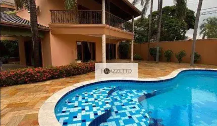 Sobrado com 3 dormitórios à venda, 469 m² por R$ 2.200.000,00 - Chácara Areal - Indaiatuba/SP