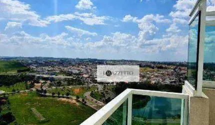 Cobertura com 3 dormitórios para alugar, 174 m² por R$ 11.060,00/mês - Jardim Pompéia - Indaiatuba/SP