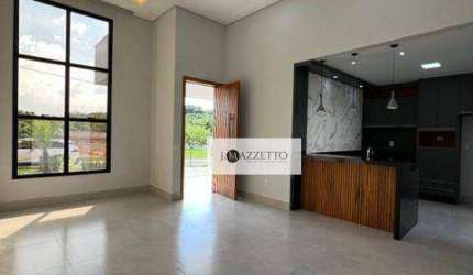 Casa com 3 dormitórios à venda, 180 m² por R$ 1.380.000,00 - Condomínio Piemonte - Indaiatuba/SP