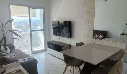 Apartamento à venda Praia Grande com 2 quartos e Lazer completo na Guilhermina
