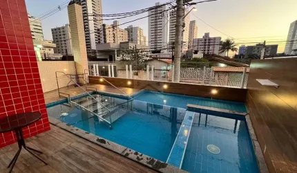 Apartamento 3 Quartos, Lazer Completo à Venda em Aviação, Praia Grande - SP