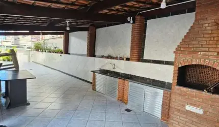 Apartamento vista mar à venda com 2 quartos na Aviação, Praia Grande-SP, 79m²