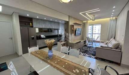 Apartamento a venda Praia Grande com 2 quartos 91 m² e lazer de clube na Aviação