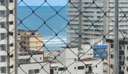 Apartamento Mobiliado Vista mar à venda Praia Grande 2 quartos na Aviação, 74 m²
