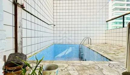 Cobertura com 3 suítes, Piscina e Gourmet à venda na Aviação Praia Grande-SP