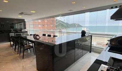 APARTAMENTO VISTA MAR 4 DORMITÓRIOS 3 SUÍTES 250M² - FORTE, PRAIA GRANDE/SP