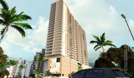APARTAMENTO FRENTE MAR ALTO PADRÃO 3 SUÍTES 131M² - TUPI, PRAIA GRANDE/SP