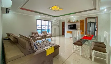 Cobertura em Praia Grande com 3 Quartos 2 SUÍTES 119M² Espaço Gourmet no Caiçara