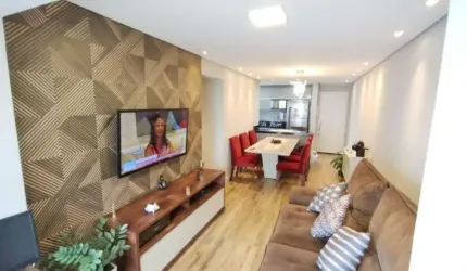 Apartamento à venda 3 Dorms 1 Suíte 2 vagas 70m² em Santo André