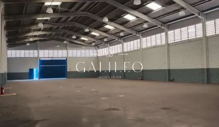 Galpão para Locação - Sitio do Castanho - Várzea Paulista - SP - 860 M2 de Área Fabril - 30 M2 para Escritório - Espaço para Doca