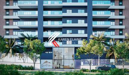 Apartamento terraço com 3 dorm, sendo 1 suíte e 2 demi-suítes em Barreiros