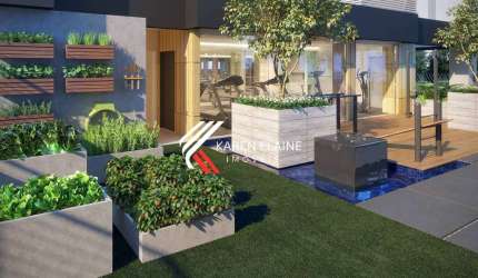 Apartamento duplex novo à venda: 2 dorm (1 suíte) com 2 vagas no Estreito