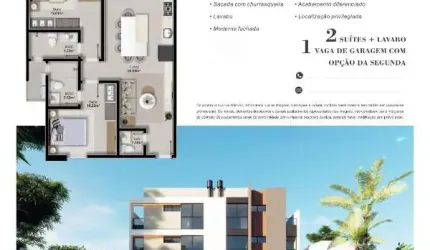 Apartamento com 1 quarto à venda no Azambuja, Brusque , 80 m2 por R$ 410.000