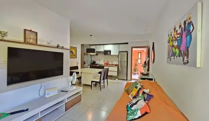 Recanto da Lagoa Itacimirim | 2 Suítes 86m² | Garden Privativo | 400m da Praia | Mobiliado | Pronto Pra Morar