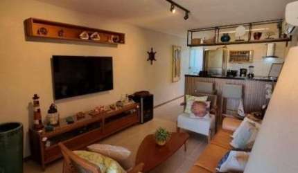 apartamento de luxo em Itacimirim, Camaçari-BA! 2 quartos, 2 suítes, 1 sala, 3 banheiros, 2 vagas de garagem e 70,00 m² de área.