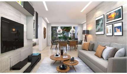 Apartamento à venda na Praia do Forte: 2 quartos, 1 suíte, 2 banheiros, 2 garagens e 82m² - Mata de São João-BA