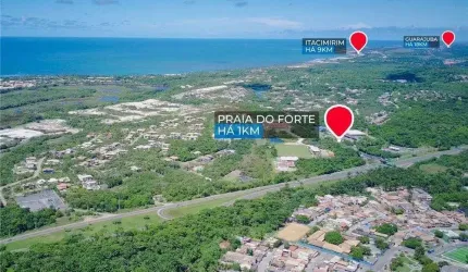 Terreno à venda em Açu da Torre Mata de São João-BA, bairro, com 5.000m² de área! Imperdível oportunidade de investimento!