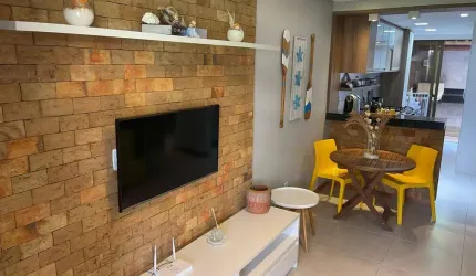 Imperdível: Apartamento à venda em Itacimirim, Camaçari-BA! 2 quartos, 1 suíte, 2 banheiros e 2 vagas de garagem.