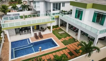 Paraiso dos Lagos | Guarajuba | Casa Alto Padrão | 3 Quartos | Mobiliada | Acesso a Lagoa | Venda e Locação