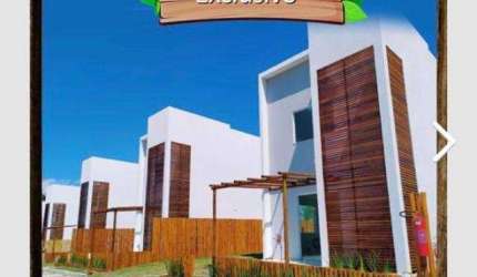 Casa em Condomínio em Imbassai, Mata de São João-BA - 2 quartos, 2 suítes, 1 sala, 3 banheiros, 2 vagas, 15.394 m².