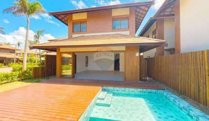 Casa de alto padrão em condomínio à venda em Itacimirim , Camaçari-BA: 4 quartos, 4 suítes, 6 banheiros, 2 vagas, 180m².