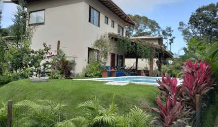 Casa de luxo em condomínio na Praia do Forte, Mata de São João-BA: 4 quartos, 4 suítes, 3 salas, 6 banheiros, 3 vagas, 180m². Venha conferir!