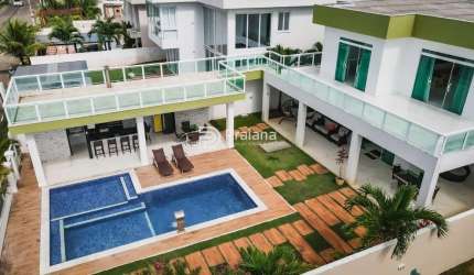Paraiso dos Lagos | Guarajuba | Casa Alto Padrão | 3 Quartos | Mobiliada | Acesso a Lagoa | Venda e Locação