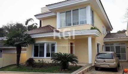 Casa Condominio para Venda - 283m², 4 dormitórios, sendo 3 suites, 3 vagas - Lagos De Nova Ipanema